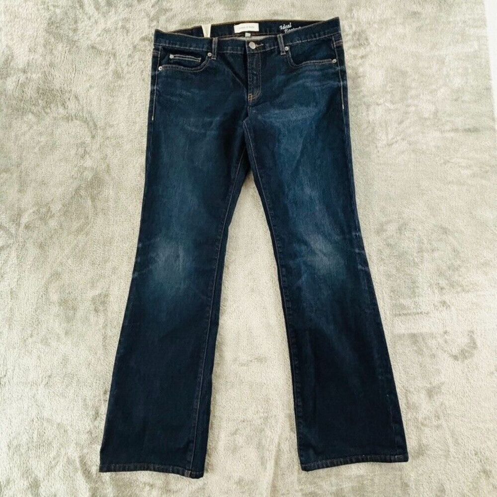 Henry & Belle Ideal Bootcut Jeans Womens 32‎ Dark Wash Stretch Denim 33" Inseam